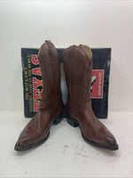 New Men’s Brown Texas Brand Cowboy Boots. 7864 12 D. 9-82