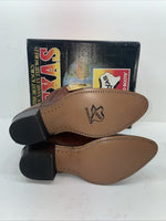 New Men’s Brown Texas Brand Cowboy Boots. 5111 11.5 11 1/2 D. 9-64