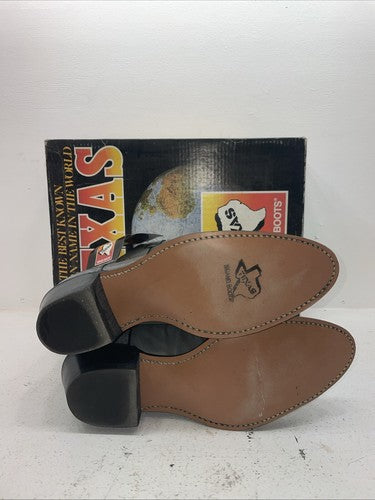 New Men’s Blue Texas Brand Cowboy Boots. 7499 12 D. 10-30