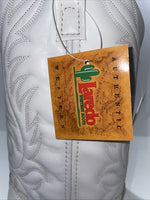 New Women’s White Laredo Cowboy Boots. 5743 8 M. 16-13