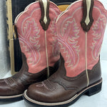 New Pink And Brown Ariat Boots Women’s Size 7B        18-2