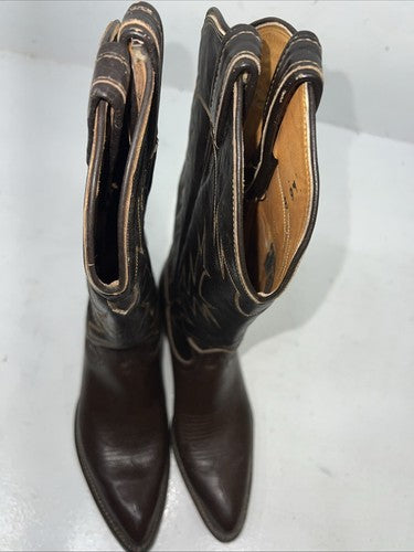 New Women’s Brown Tony Lama Cowboy Boots. 6283 6.5 6 1/2 B. 20-97