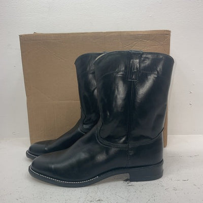 New Men’s Black Westex Cowboy Boots. 1566604 12 D. 10-11