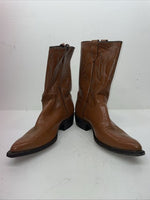 New Men’s Brown Acme Cowboy Boots. 71533 12 D. 9-53