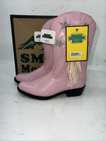 New Children’s Pink Smoky Mountain Cowboy Boots. 1058JC 11.5 11 1/2 D. 24-85