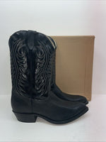 New Men’s Black Texas Brand Cowboy Boots. 509200 11.5 11 1/2 D. 9-44