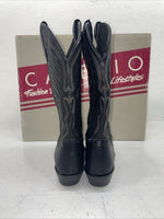 New Women’s Black Capezio Cowboy Boots. L 280 7 M. 18-108