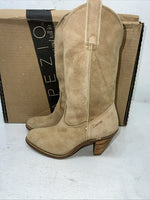 New Women’s Tan Capezio Cowboy Boots. L704 6 M. 19-37