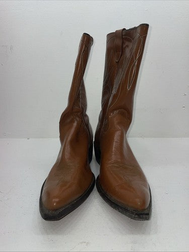 New Men’s Brown Acme Cowboy Boots. 71533 12 D. 9-53