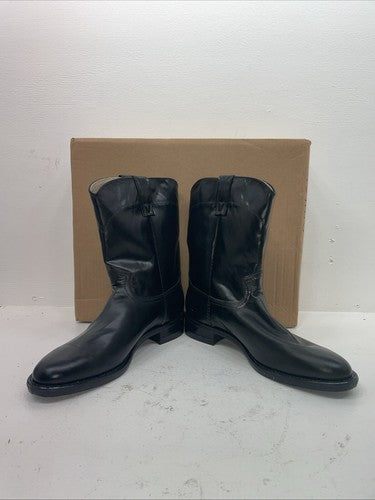 New Men’s Black Texas Brand Cowboy Boots. 6001 12 D. 9-76