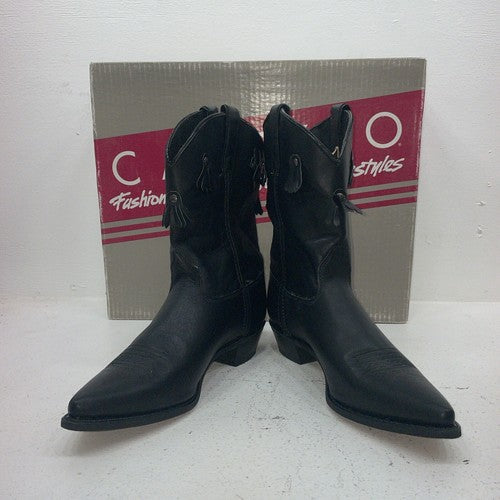 New Women’s Black Capezio Cowboy Boots. L 840 10 M. 17-126