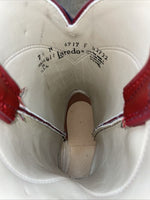 New Women’s Red Laredo Cowboy Boots. 6917 F 7 M. 18-72