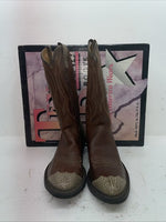 New Men’s Brown Texas Brand Cowboy Boots. 6511 11 D. 8-13