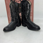 New Children’s Black Texas Brand Cowboy Boots. C105 11 D. 24-67