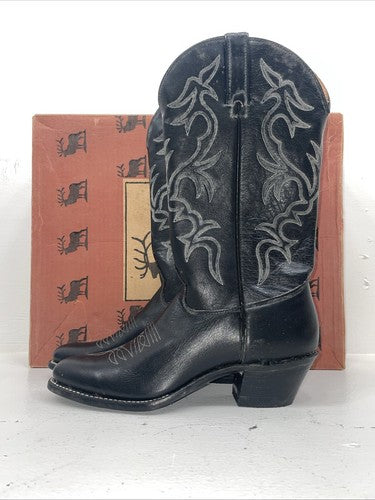 New Women’s Black Imperial Cowboy Boots. L 150 9 N. 15-86