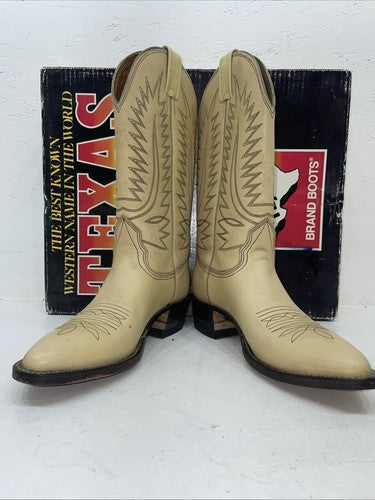 New Women’s Brown Nocona Cowboy Boots. L 109 8 B. 16-82