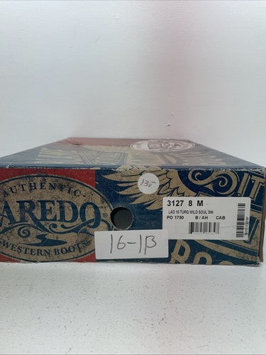 New Women’s Blue Laredo Cowboy Boots. 3127 8 M. 16-113