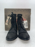 New Women’s Black Lace Up Laredo Cowboy Boots. 29-9178 9 M. 15-80