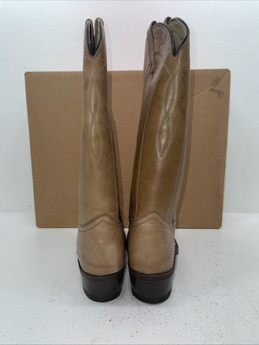 New Women’s Brown J Chisholm Cowboy Boots. 901 8.5 8 1/2 M. 15-12