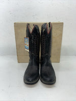 New Women’s Tony Lama Cowboy Boots. 1244 Black Boots. 6 B. 20-10