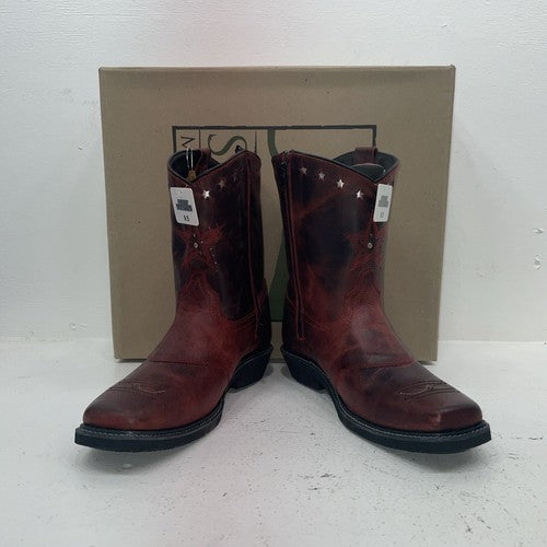 New Women’s Red Smoky Mountain Cowboy Boots. 6452 9.5 9 1/2. 15-149