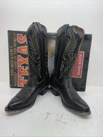 New Men’s Brown Texas Brand Cowboy Boots. 7901 11 D. 9-92