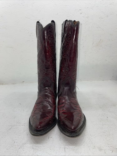New Women’s Red Texas Brand Cowboy Boots. 43 7 M. 18-134