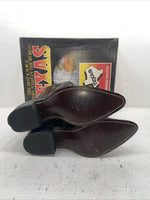 New Men’s Black Texas Brand Cowboy Boots. 5030 11 D. 9-28