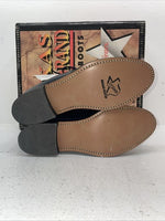 New Women’s Navy Lace Up Texas Brand Cowboy Boots. 4444 8.5 8 1/2 M. 15-28