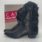 New Women’s Black Capezio Cowboy Boots. L 840 10 M. 17-126