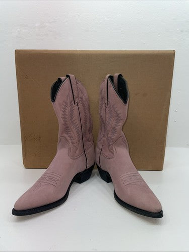 New Women’s Pink Texas Brand Cowboy Boots. L 9303 6 M. 17-100