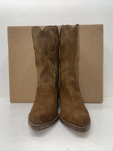 New Women’s Brown Acme Cowboy Boots. 662 9 C. 15-116