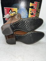 New Women’s Brown Texas Brand Cowboy Boots. 4501 7 M. 18-23