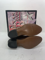 New Men’s Brown Texas Brand Cowboy Boots. 6511 11 D. 8-13