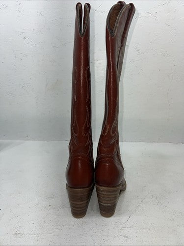 New Women’s Brown Fashion Capezio Cowboy Boots. L 463 6.5 6 1/2 M. 19-95
