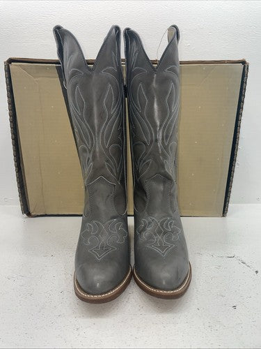 New Women’s Gray Capezio Cowboy Boots. L 342 8.5 8 1/2 M. 15-67