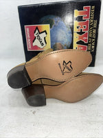 New Women’s Brown Texas Brand Cowboy Boots. 4906 7.5 7 1/2 M. 17-92