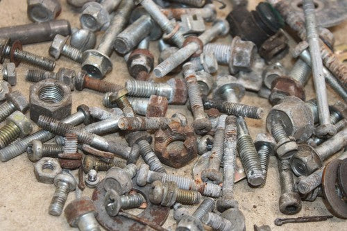 1987 Yamaha  Badger Yfm80t Oem Nut Bolt Washer Spacer Hardware Kit AY9