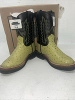 New Children’s Lime Smoky Mountain Cowboy Boots. 3027C 11.5 11 1/2 D. 24-83