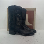 New Men’s Black Acme Cowboy Boots. 1307 12 D. 10-16
