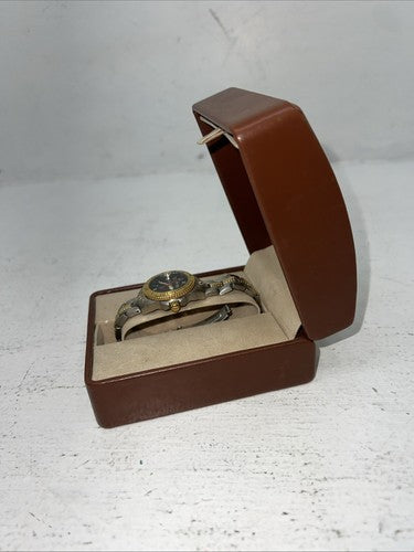 New Women’s Montana Silversmiths Gold Silver Watch. MT670 D-23