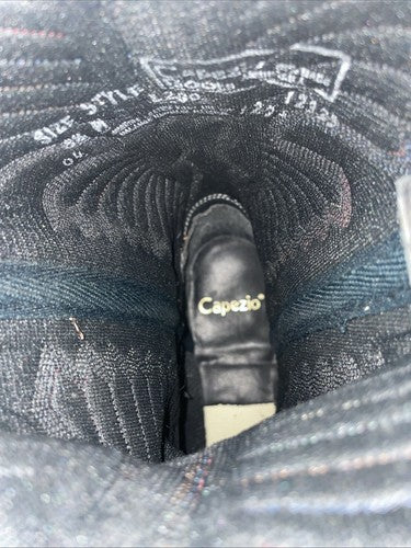 New Women’s Black Capezio Cowboy Boots. L 280 8.5 8 1/2 M. 15-29