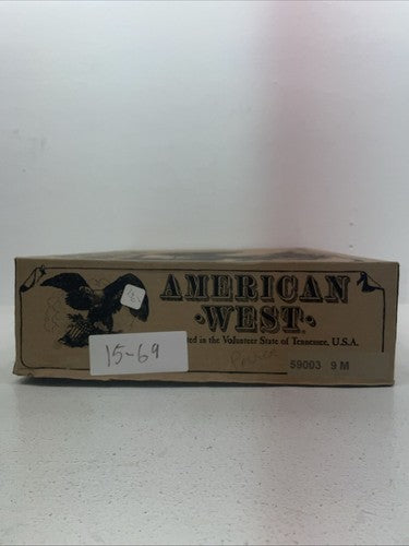 New Women’s Brown Lace Up American West Cowboy Boots. 59003 9 M. 15-69