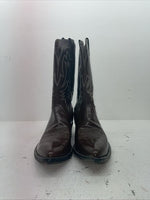 New Men’s Brown Cowbotown Cowboy Boots. J 235 12 D. 10-17