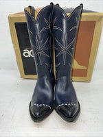 New Women’s Blue Acme Cowboy Boots. 665 6 C. 20-100