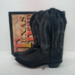 New Women’s Black Texas Brand Cowboy Boots. 4870 9.5 9 1/2 M. 16-132