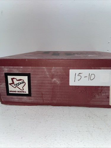 New Women’s Brown Texas Brand Cowboy Boots. L 192 8.5 8 1/2 M. 15-10