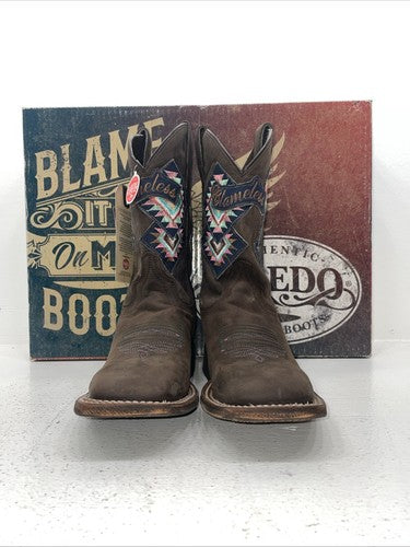 New Women’s Brown Laredo Cowboy Boots. 3134 9 M. 13-16