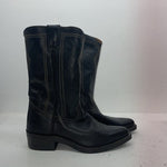 New Women’s Black Texas Brand Cowboy Boots. 8911 10. 15-145