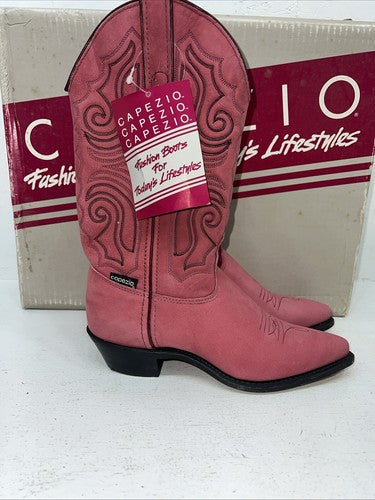 New Women’s Pink Capezio Cowboy Boots. L713 6 M. 19-6